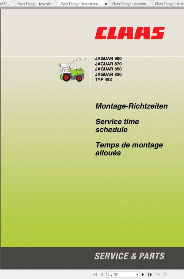Balers Tractors Combine Forage Harvesters 2
