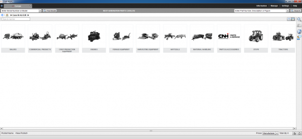 CASE IH AG Euro NGPC 2021 10.2020 Next Generation Parts Catalog 2