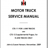 CASE IH Motor Truck CTS 11 12 Service Manual 1