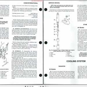 CASE International 385 885 Series Shop Manual 3 1