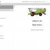 CLAAS WebTIC Offline 01.2021 Operator Manual Repair Manual and Service Documentation 6 1