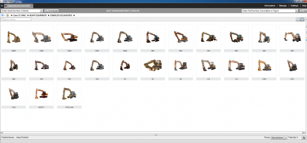 Case CE Construction APAC Asia Pacific 2021 11.2020 Spare Parts Catalogue 4