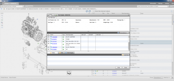Case Construction CE APAC Asia Pacific 2019 07.2019 Spare Parts Catalogue 11