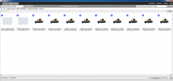 Case Construction CE APAC Asia Pacific 2019 07.2019 Spare Parts Catalogue 7
