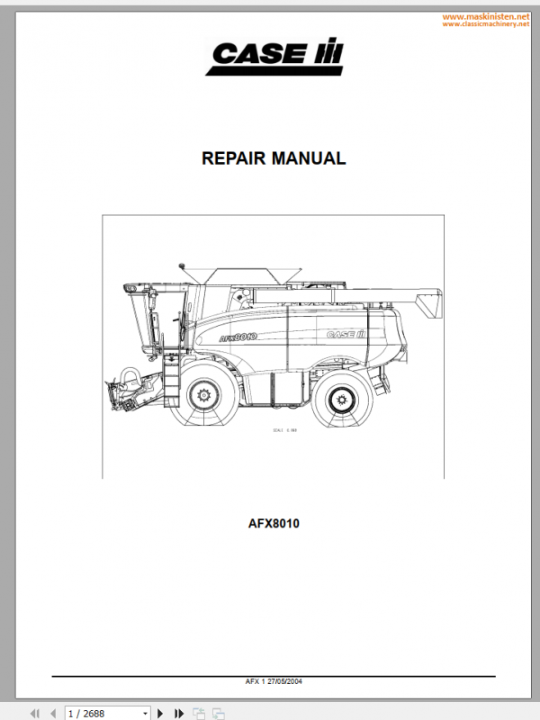 Case IH 956 1056 XL Workshop Service Manual 2 1