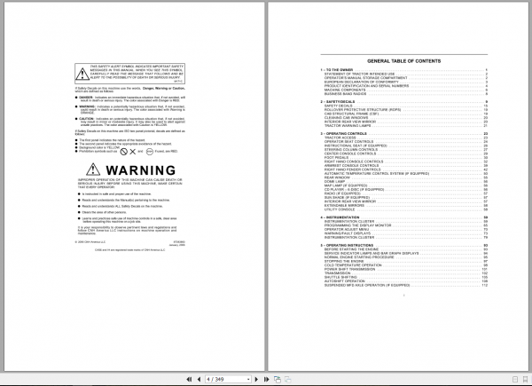 Case IH MAGNUM 225 250 280 310 Operator Manual 2