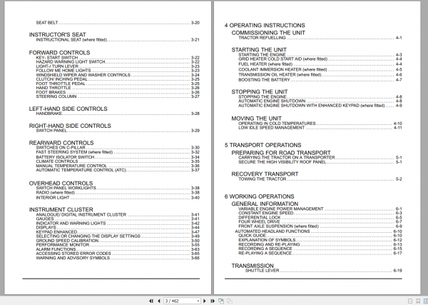 Case IH MAXXUM 110 EP 115 EP 120 EP 125 E Operator Manual 2