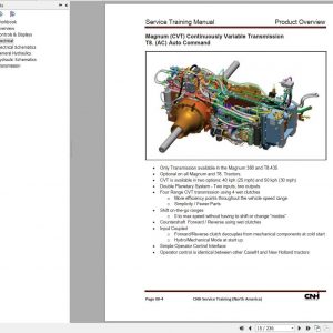 Case IH Magnum 250 380 CVT T4B New Holland T8 320 435 AC T4B Tractors System Diagnostics Manual 3