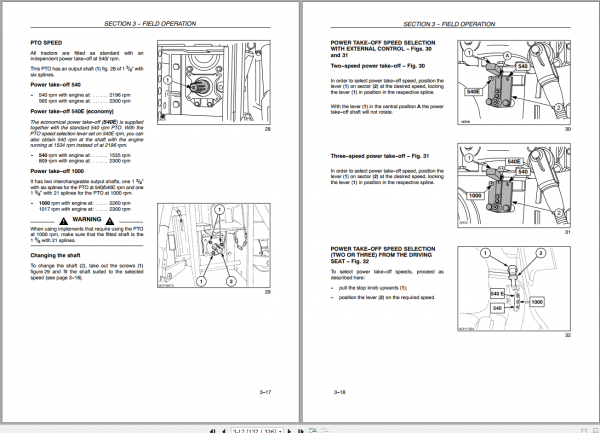 Case IH QUANTUM 65C 95C Tractor Operator Manual 87747077 3