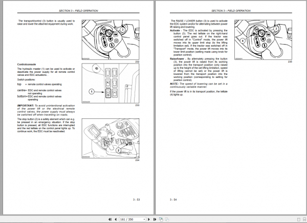 Case IH Tractor MAXXUM 110 140 Operator Manual 3