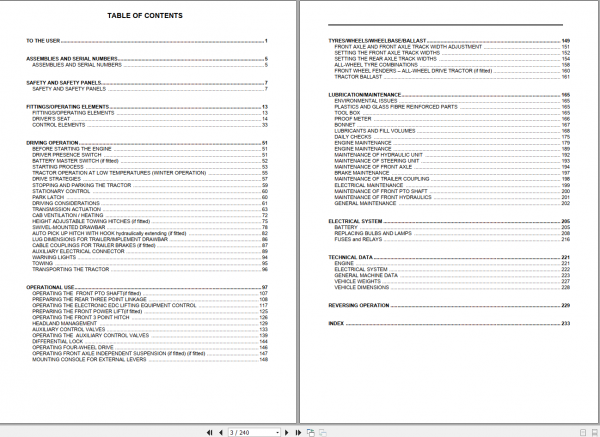 Case Tractor CVX 140 150 160 175 195 Operator Manual 2