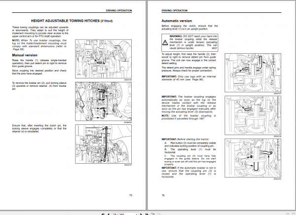 Case Tractor CVX 140 150 160 175 195 Operator Manual 4