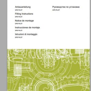 Claas Axion 800 Fitting Instruction FR DE EN RU 1