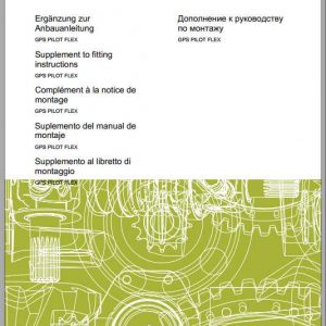 Claas Axion 900 800 600 500 400 Fitting Instruction FR DE EN RU 2