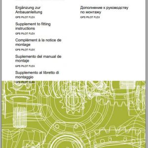 Claas Case CVX MAGNUM MX PUMA SPX Fitting Instruction FR DE EN RU 2