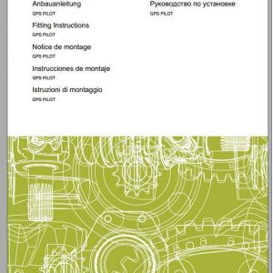 Claas Challanger MT800C AutoGuide Fitting Instruction FR DE EN RU 1