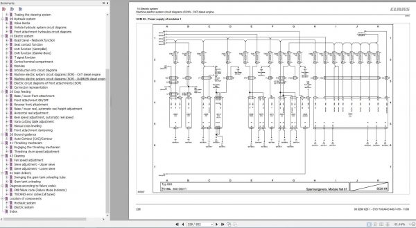 Claas Combine Harvester TUCANO 480 470 Technical Systems 3
