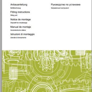 Claas Combines Claass Fitting Instruction FR DE EN RU 2