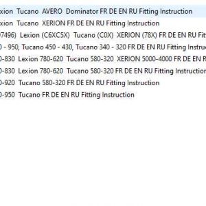 Claas Combines Jaguar Lexion Tucano Xerion Fitting Instruction FR DE EN RU 1