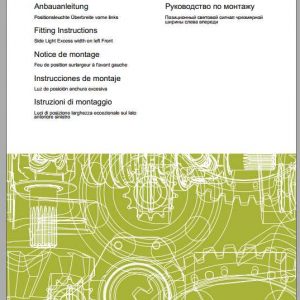 Claas Combines LEXION 600 520 Fitting Instruction FR DE EN RU 1