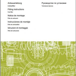 Claas Combines LEXION 780 510 Fitting Instruction FR DE EN RU 2