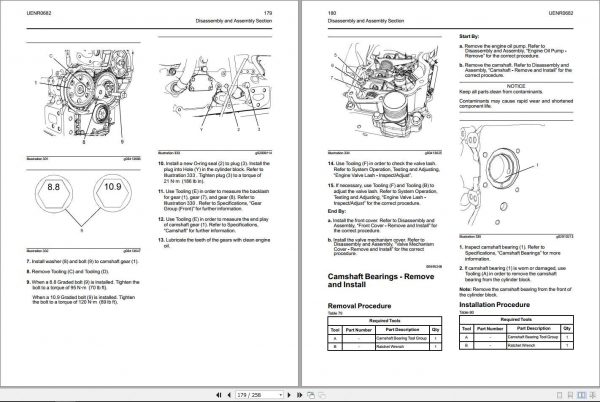 Claas Combines Perkins Industrial Engines 1106C E70TA 1106D E70TA Repair Manual 3