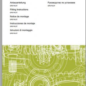 Claas Combines TUCANO 480 470 450 440 430 340 330 320 Fitting Instruction 2
