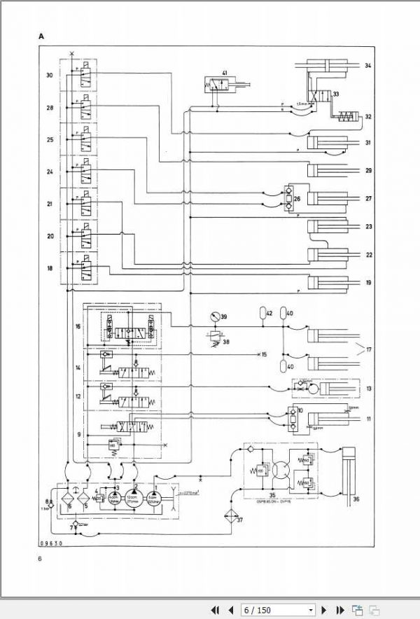 Claas Forage Harvester JAGUAR 690 675 Hydraulics Electrics Systems 3