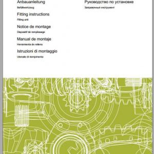 Claas Forage Harvesters CLAAS Fitting Instruction FR DE EN RU 1