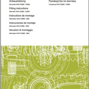 Claas Forage Harvesters JAGUAR 980 970 Fitting Instruction 1