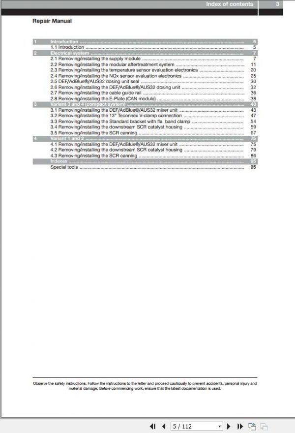 Claas Forage Harvesters Man Modular Aftertreatment System Variant A Variant C Repair Manual Auto Repair Software Auto Epc Software Auto Repair Manual Workshop Manual Service Manual Workshop Manual
