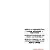Claas Front And Rear AXLE GRAZIANO SFA15 SRA15 Workshop HandBook 1