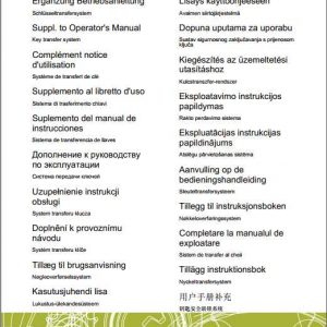 Claas Jaguar 900 820 Operators Manual FR DE EN RU 1