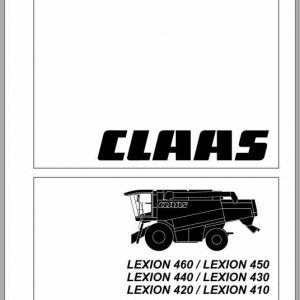 Claas Lexion 460 401 Cebis Operators Manual PL 1