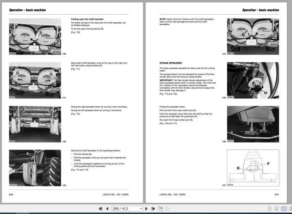 Claas Lexion 460 405 Cebis Operators Manual 3