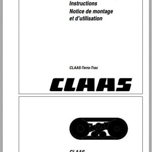 Claas Lexion 480 460 MTS Operators Manual FR DE EN RU 2
