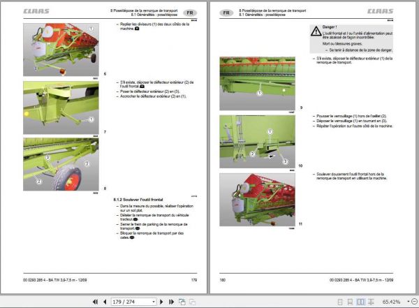 Claas Lexion Operators Manual FR DE EN RU 3