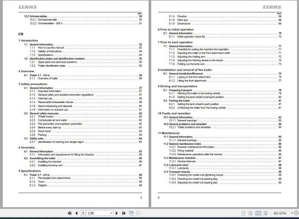 Claas Lexion Tucano Mega Medion Operators Manual FR DE EN RU 2