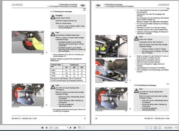 Claas Lexion Tucano Mega Medion Operators Manual FR DE EN RU 3