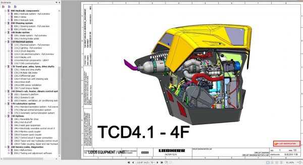 Claas Liebherr TeleHandler SCORPION 756 Service Manual 3
