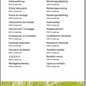 Claas Loader Wagons CARGOS ROLLANT DISCO LINER Fitting Instruction 1