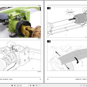 Claas Mowers CARGOS ROLLANT DISCO LINER Fitting Instruction 2