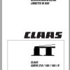 Claas Mowers Corto 210 185 165 R Operators Manual FR DE EN RU 1