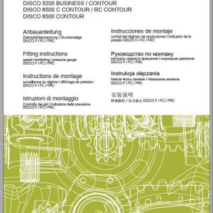 Claas Mowers DISCO 1100 DISCO 9200 8500 Fitting Instruction 2