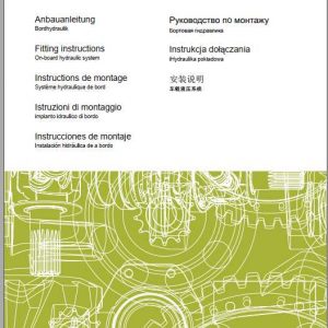 Claas Mowers DISCO 9200 C AUTOSWATHER Fitting Instruction FR DE EN RU 2