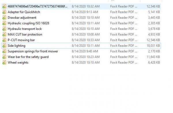 Claas Mowers DISCO Fitting Instruction FR DE EN RU 1