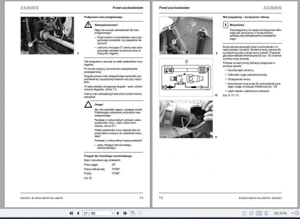 Claas Mowers Disco 2650 RC Plus Disco 2650 RC Operators Manual 2
