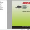 Claas Quantum 6800 P6500 P5500 P 18 P 165500 GT5500 P4500 P Operators Manual 1
