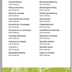 Claas Swathers CARGOS ROLLANT DISCO LINER Fitting Instruction 1 1