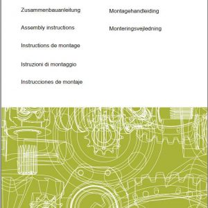 Claas Swathers LINER 1250 Profil Assembly Instruction 0002925631 1